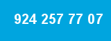 924 257 77 07 924 257 77 07